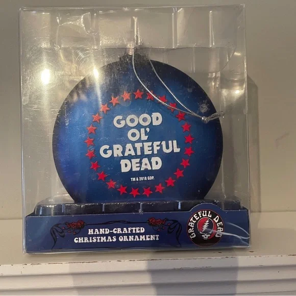 🎄Kurt Adler Grateful Dead™ Glass Disc
Ornament~ - Picture 3 of 6